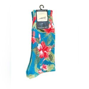 Tommy Bahama Men’s Hawaiian Hula Dancer Socks Hosiery OS Poly Spandex New